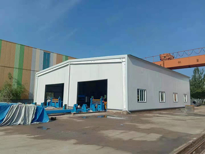 沈陽橋梁鋼結構施工現場