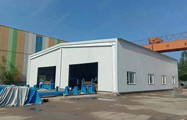 沈陽橋梁鋼結構施工現場