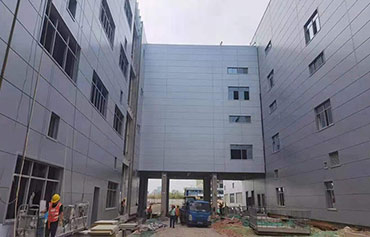 沈陽鋼結構施工現場